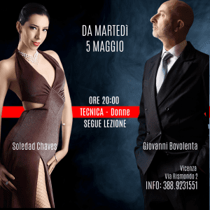 Ciclo di 4 Lezioni con Giovanni e Soledad